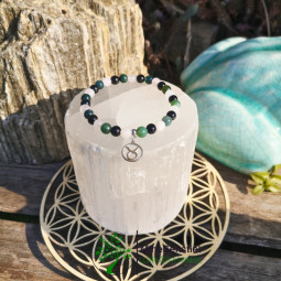 Bracelet Taureau en Pierres Naturelles