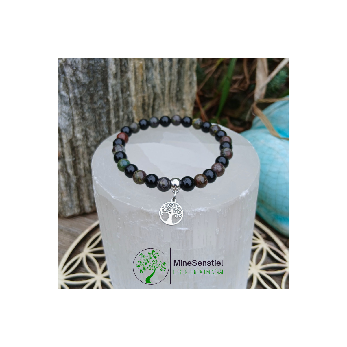 Bracelet pierre Force & Protection