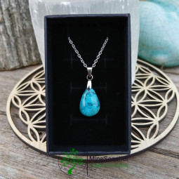 Pendentif chrysocolle