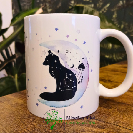 Mug Spirit Animal Renard – Astuce, douceur & magie lunaire