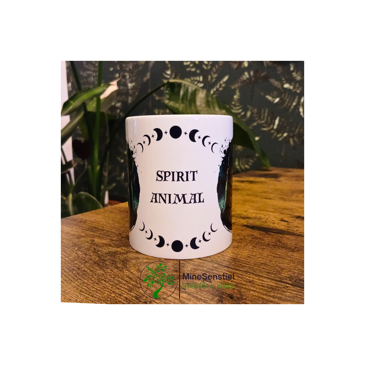 Mug Spirit Animal Chat Noir