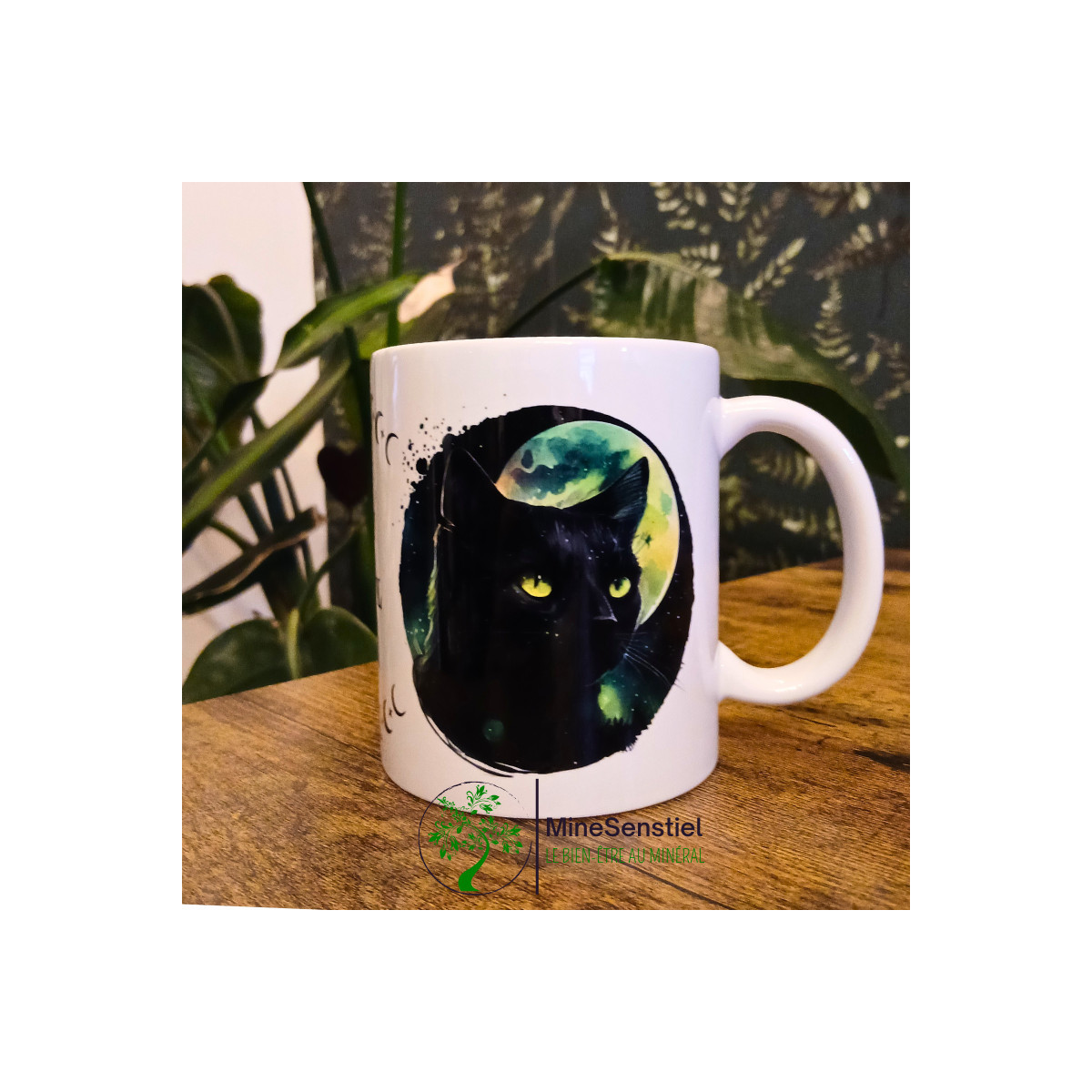 Mug Spirit Animal Chat Noir