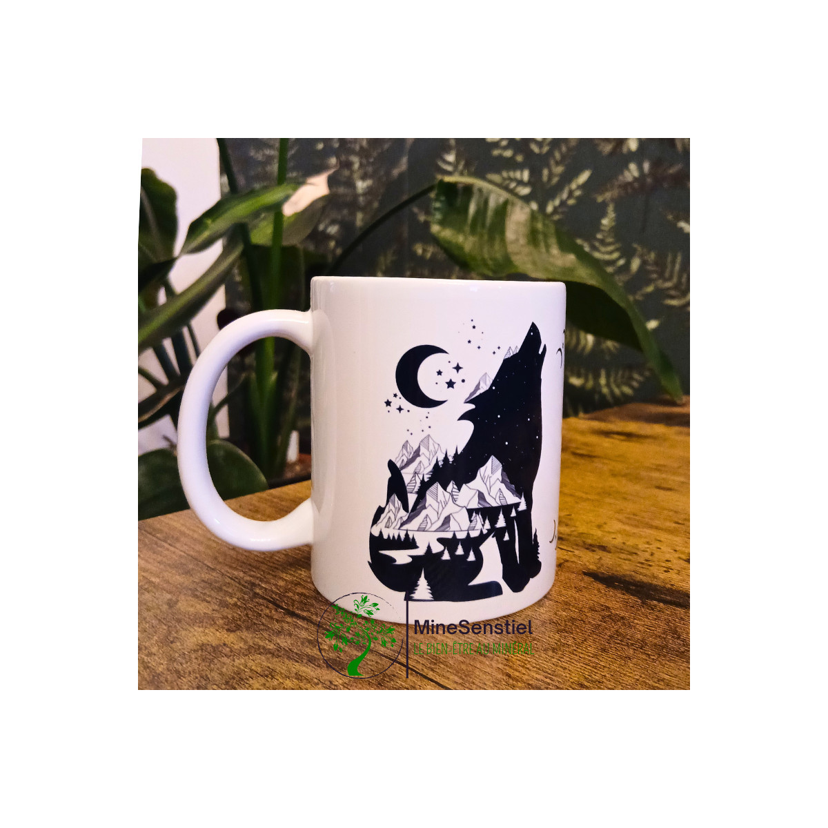 Mug Spirit Animal Loup – Force, loyauté & instinct sauvage