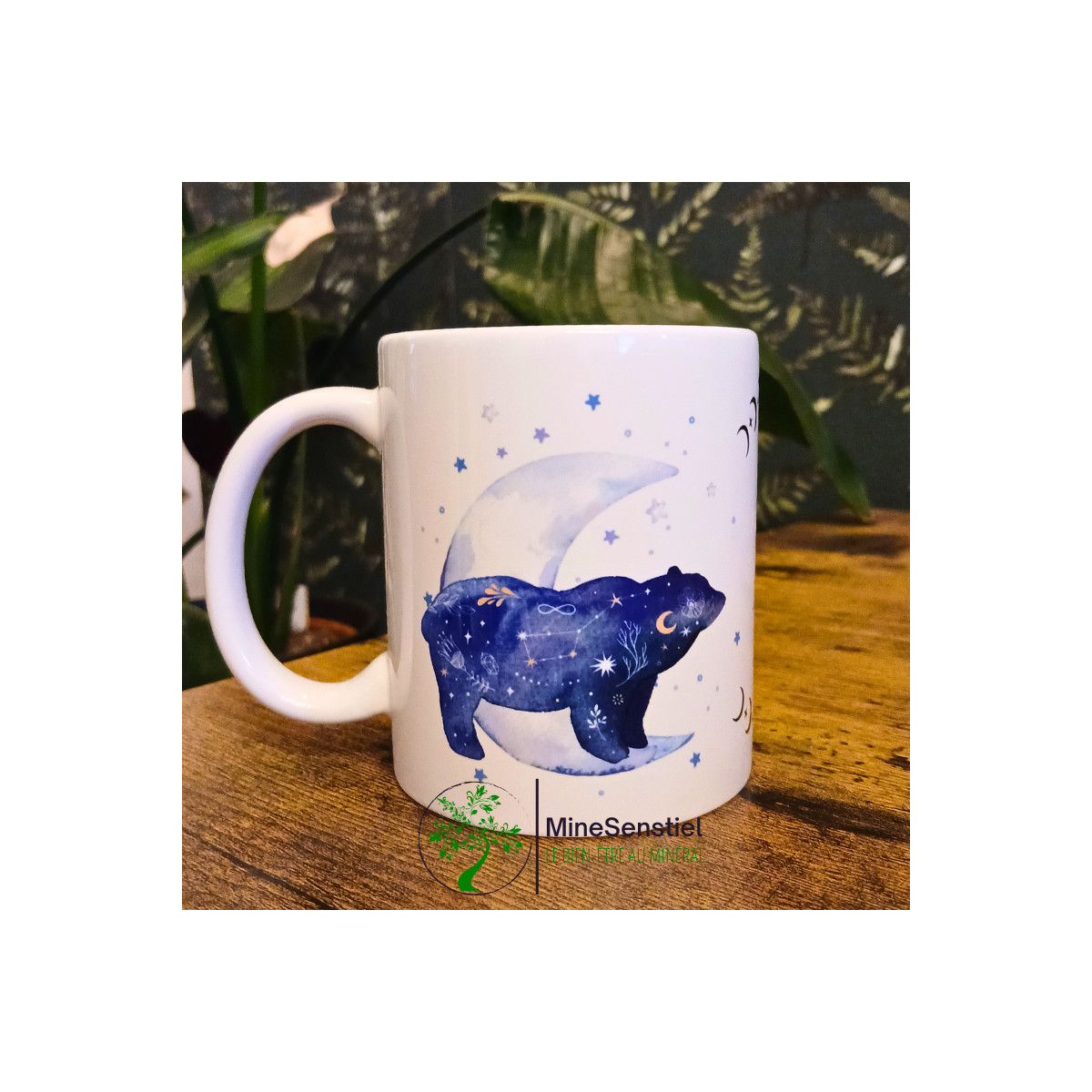 Mug Spirit Animal Ours – Confiance, guérison & puissance douce