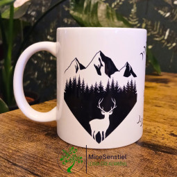 Mug Spirit Animal Cerf – Noblesse, sensibilité & guidance