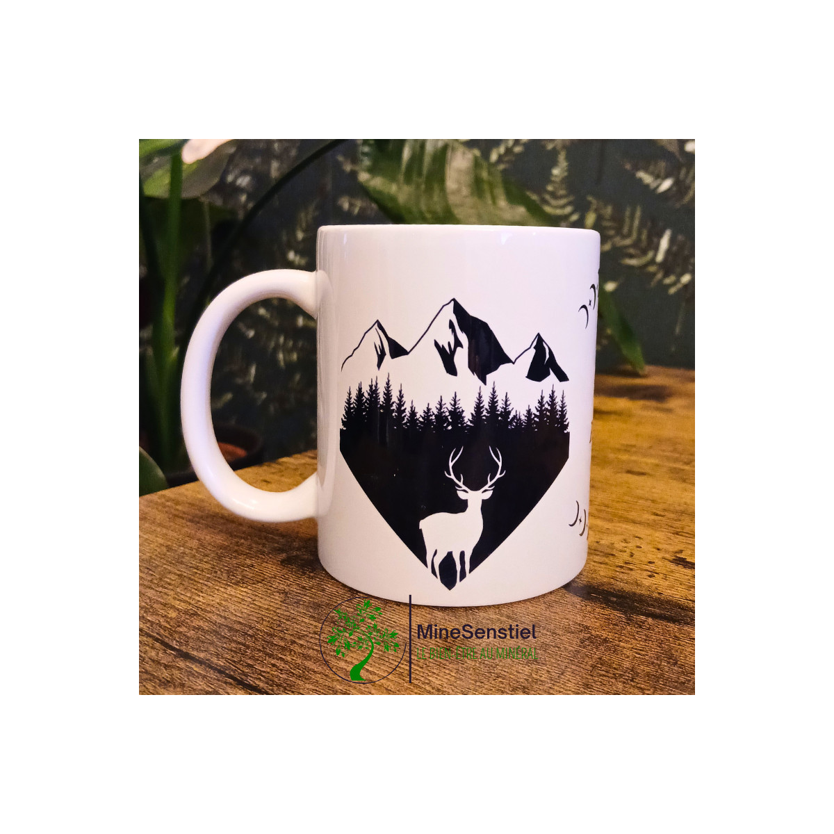 Mug Spirit Animal Cerf – Noblesse, sensibilité & guidance