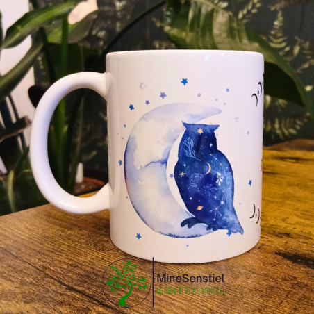 Mug Spirit Animal Hibou – Clairvoyance, sagesse & vision nocturne