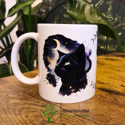 Mug Black Cat Vibes