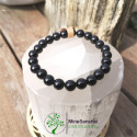 Bracelet pierre protection spinelle noir