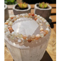 Bracelet pierre de lune 6mm