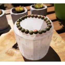 Bracelet unakite 8mm