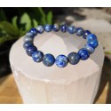 Bracelet lapis lazuli 9-10mm