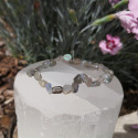 bracelet labradorite pierre roulée