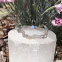 Bracelet labradorite pierre roulée | Minesenstiel