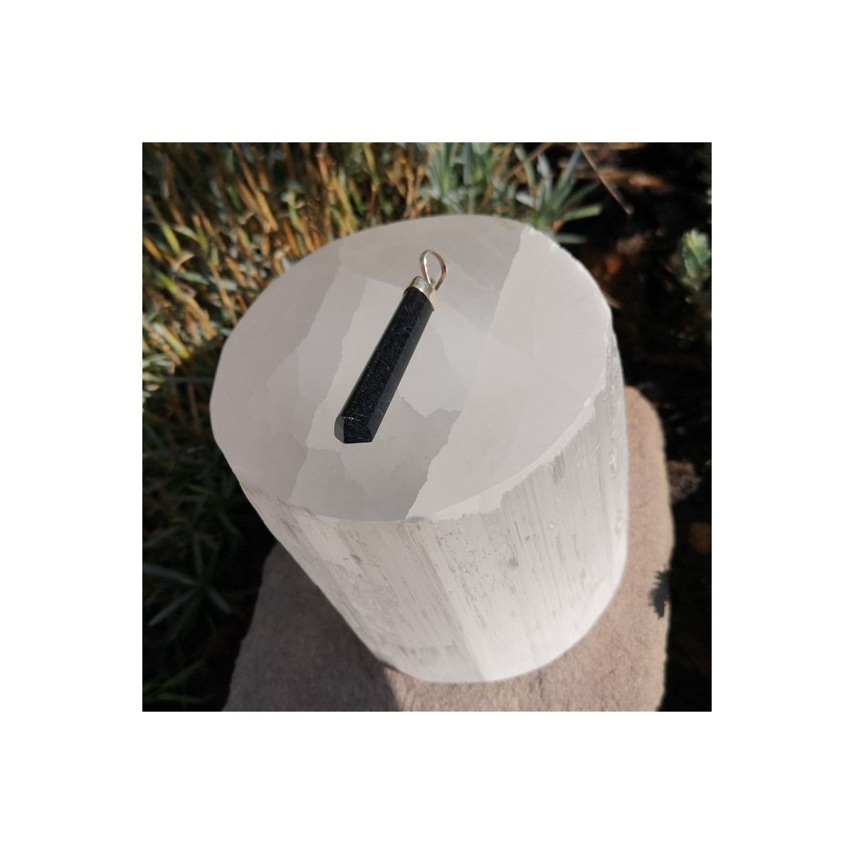 Collier tourmaline noire