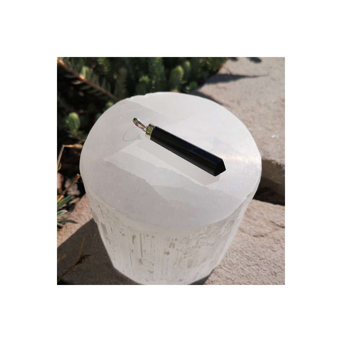 Collier tourmaline noire