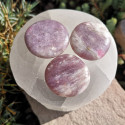 Galet chakra lépidolite