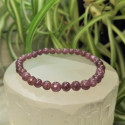 Bracelet lépidolite 6mm
