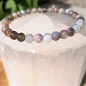 Bracelet agate du Botswana 6mm