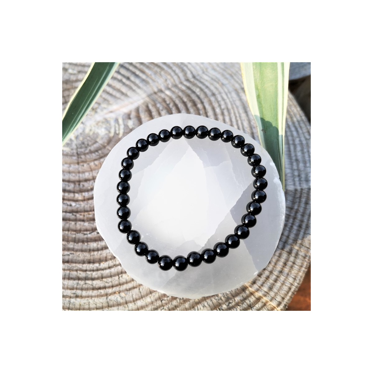 bracelet tourmaline noire