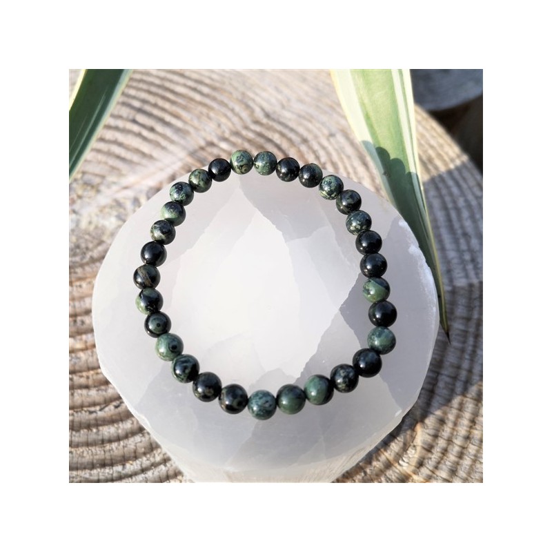 Bracelet jaspe kambaba 6mm