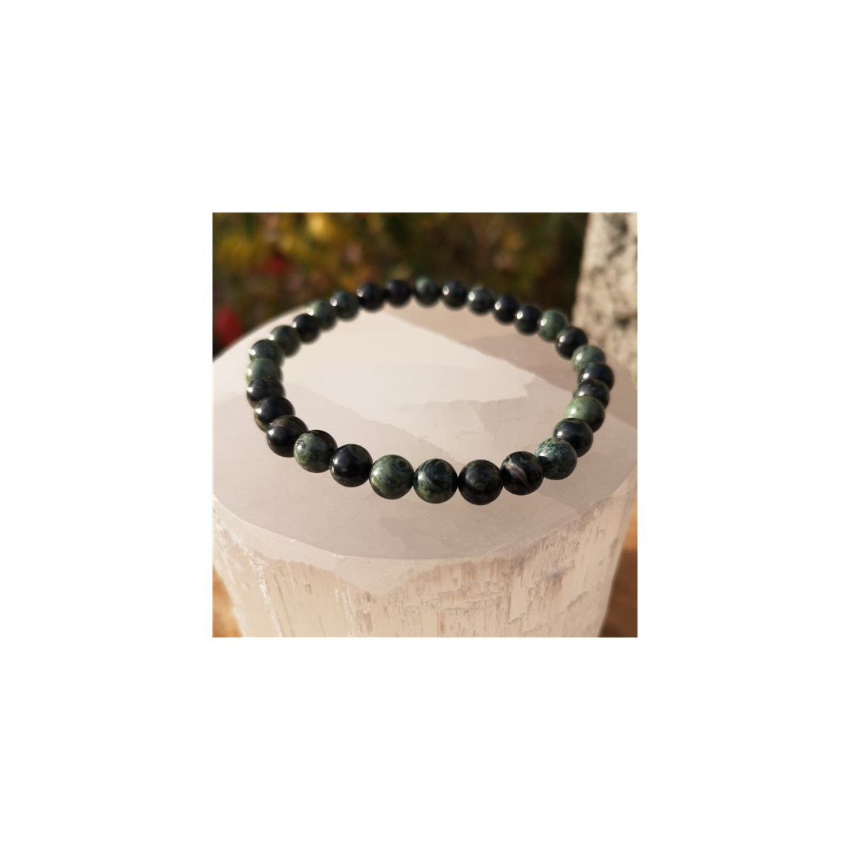 Bracelet jaspe kambaba 6mm