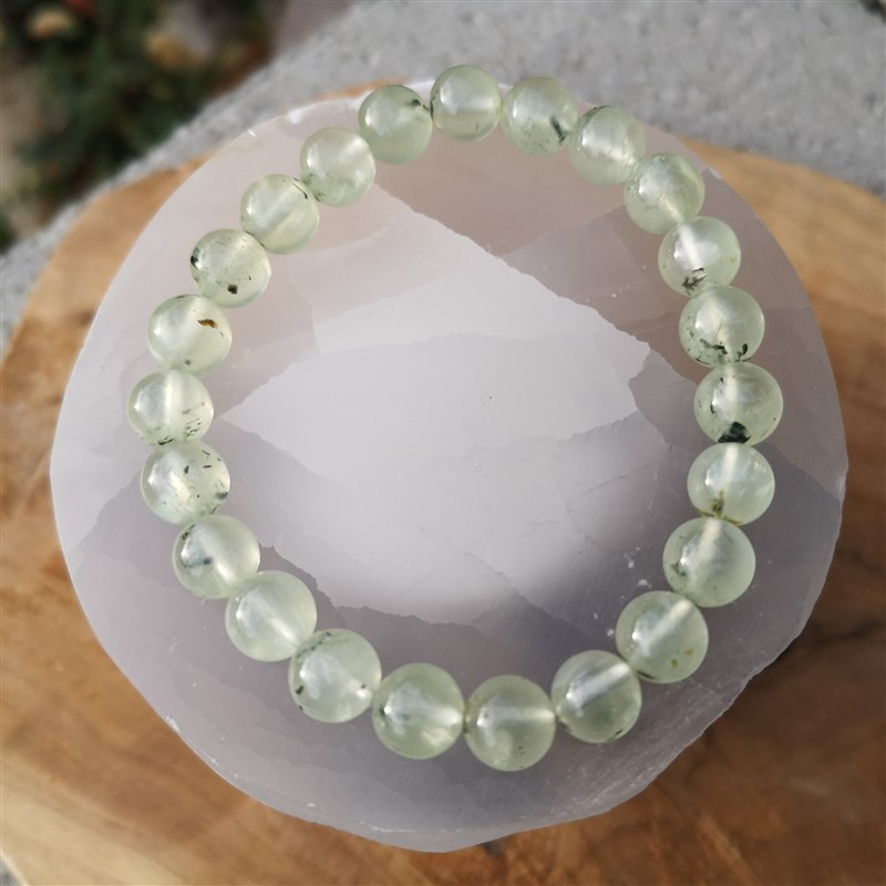 Bracelet préhnite 8mm