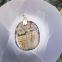 pendentif labradorite multicolore verso