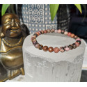bracelet rhodonite 6mm