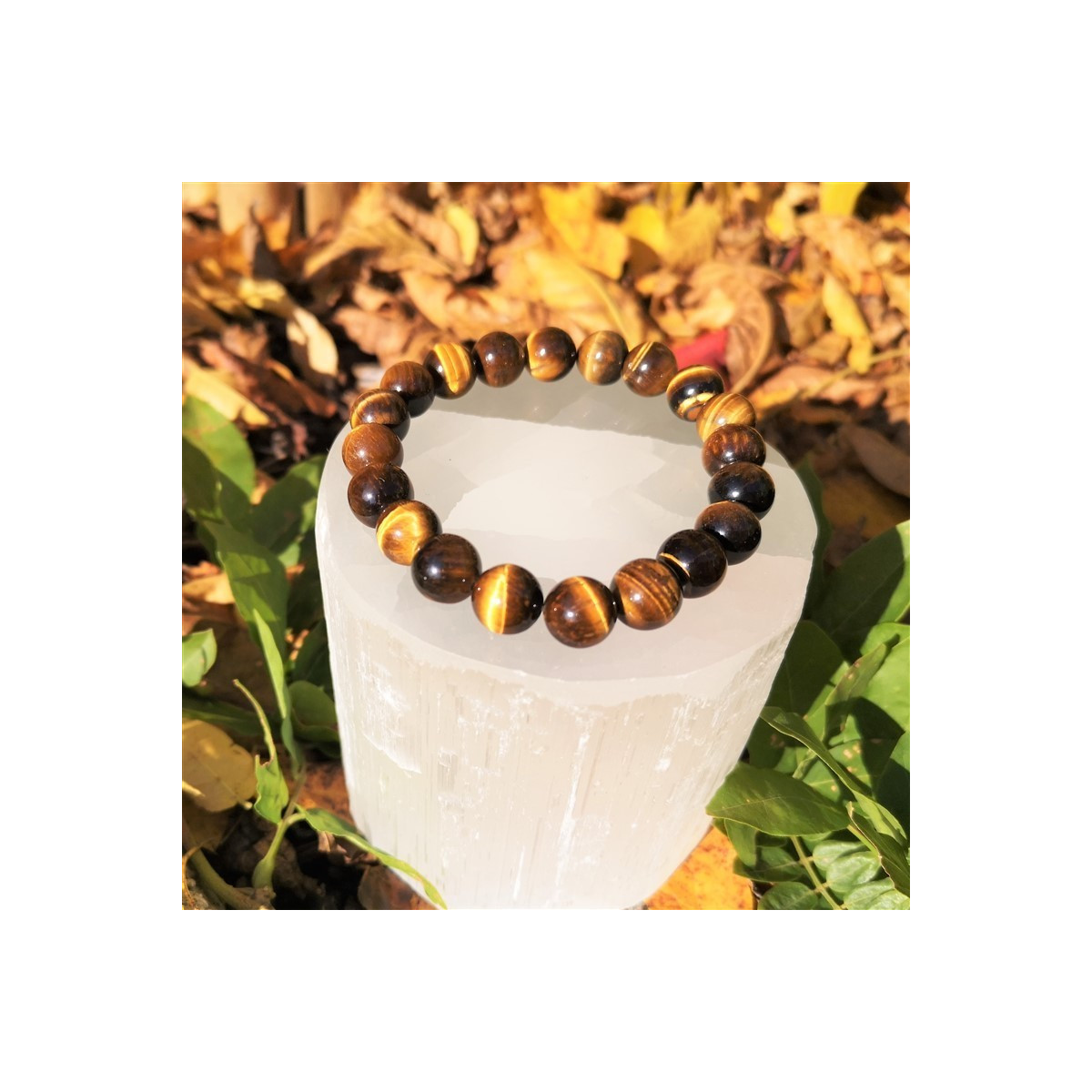 bracelet oeil de tigre 10mm