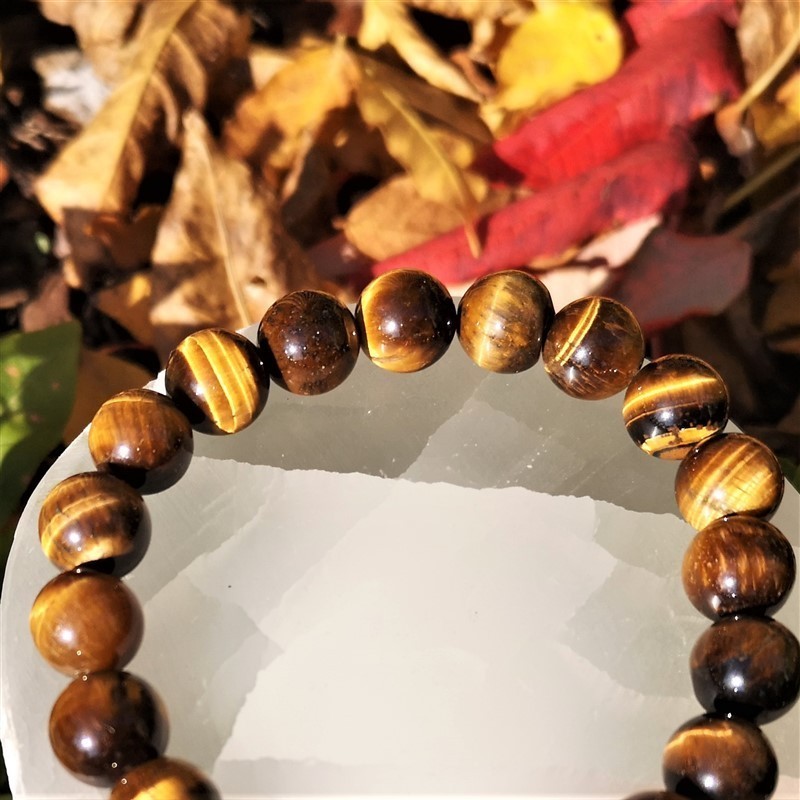 bracelet oeil de tigre 10mm