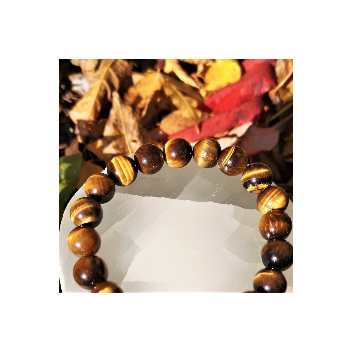 bracelet oeil de tigre 10mm