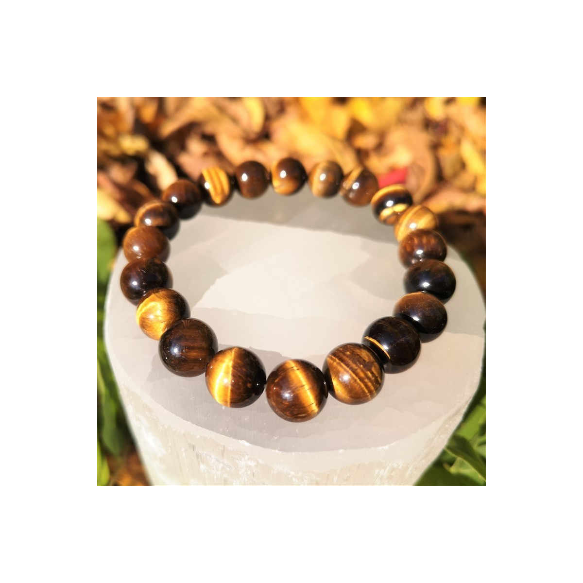 bracelet oeil du tigre 10mm