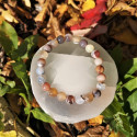Bracelet agate du Botswana 8mm