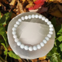 Bracelet aigue marine 6mm