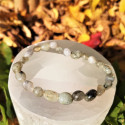 Bracelet labradorite  pierres roulées | Minesenstiel