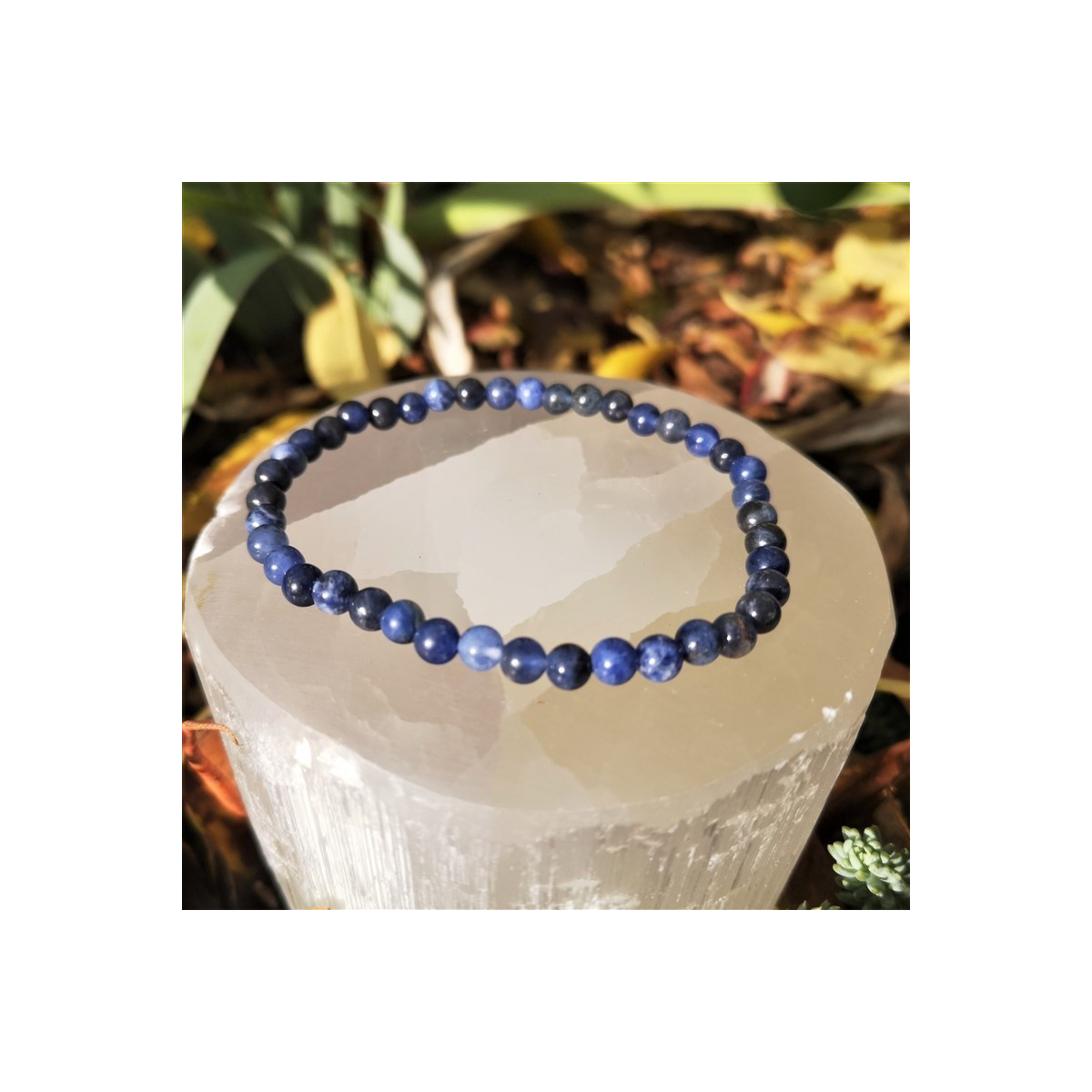 Bracelet sodalite 4mm