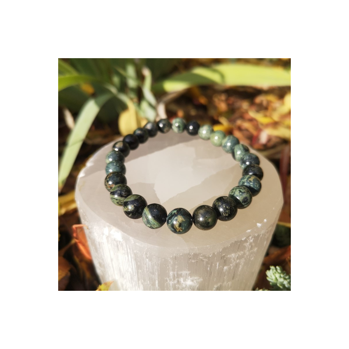 Bracelet jaspe kambaba 8mm