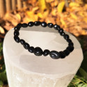 Bracelet obsidienne oeil céleste