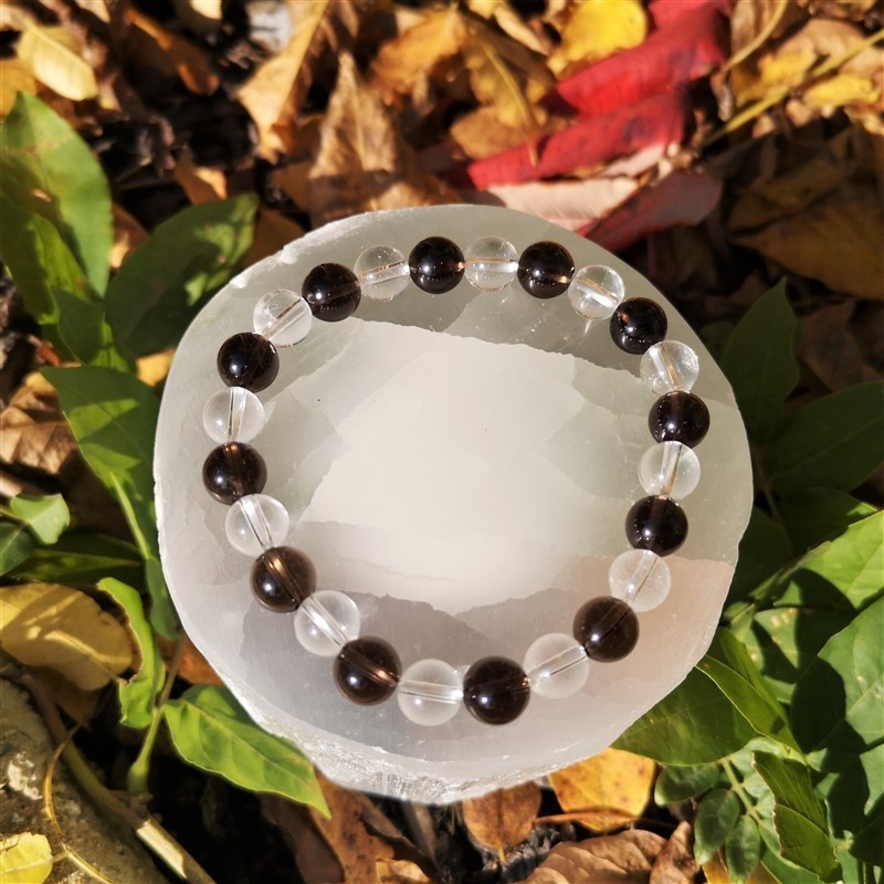 bracelet quartz fumé vertus