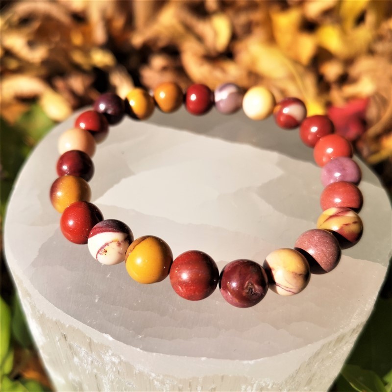 Bracelet mokaite 8mm