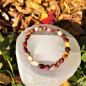 Bracelet mokaite nuggets