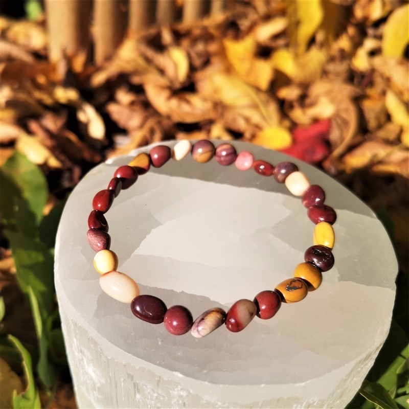 Bracelet mokaite nuggets