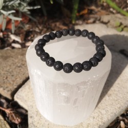 Bracelet pierre de lave 8mm