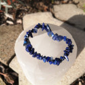 Bracelet lapis lazuli chips