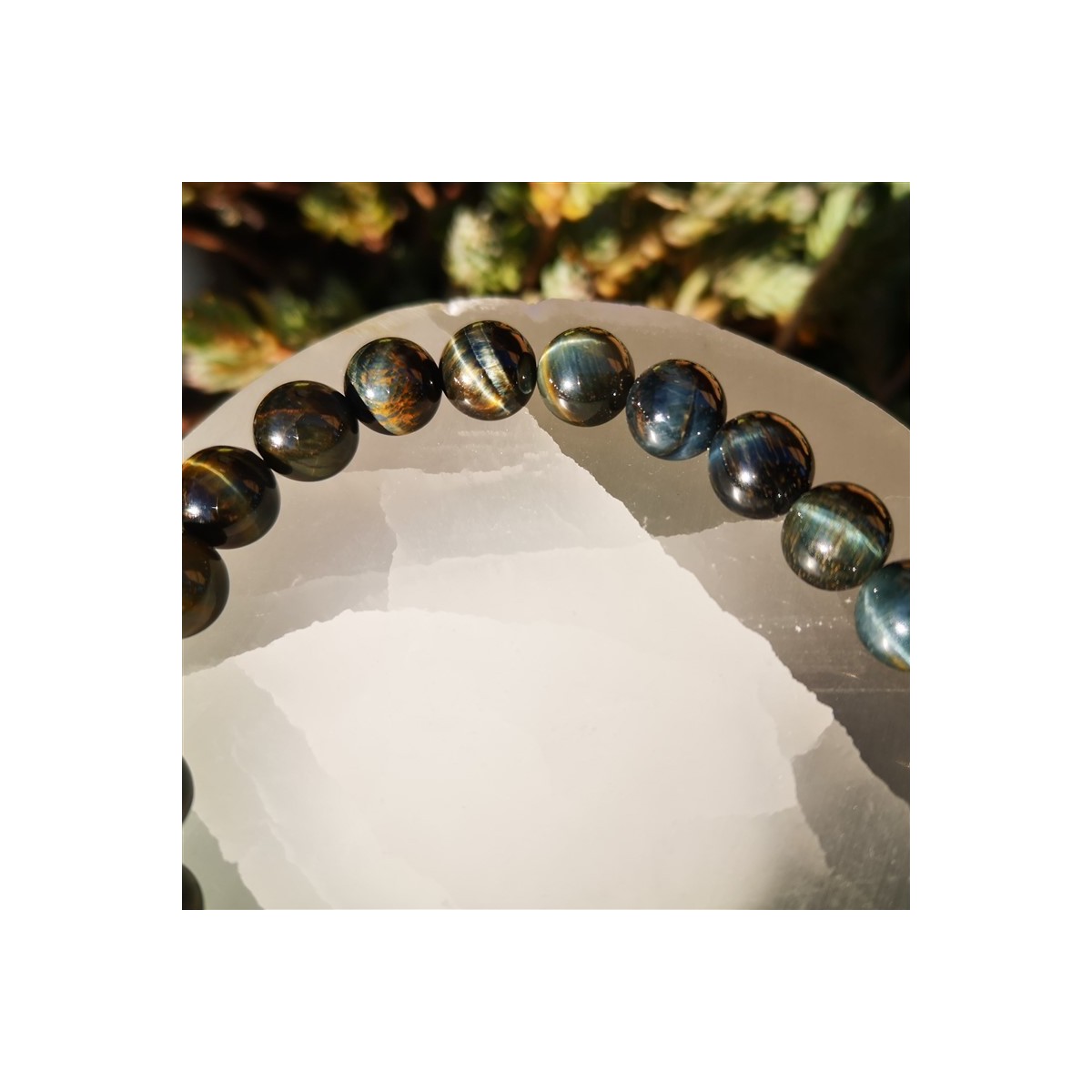 Bracelet oeil de faucon 8mm