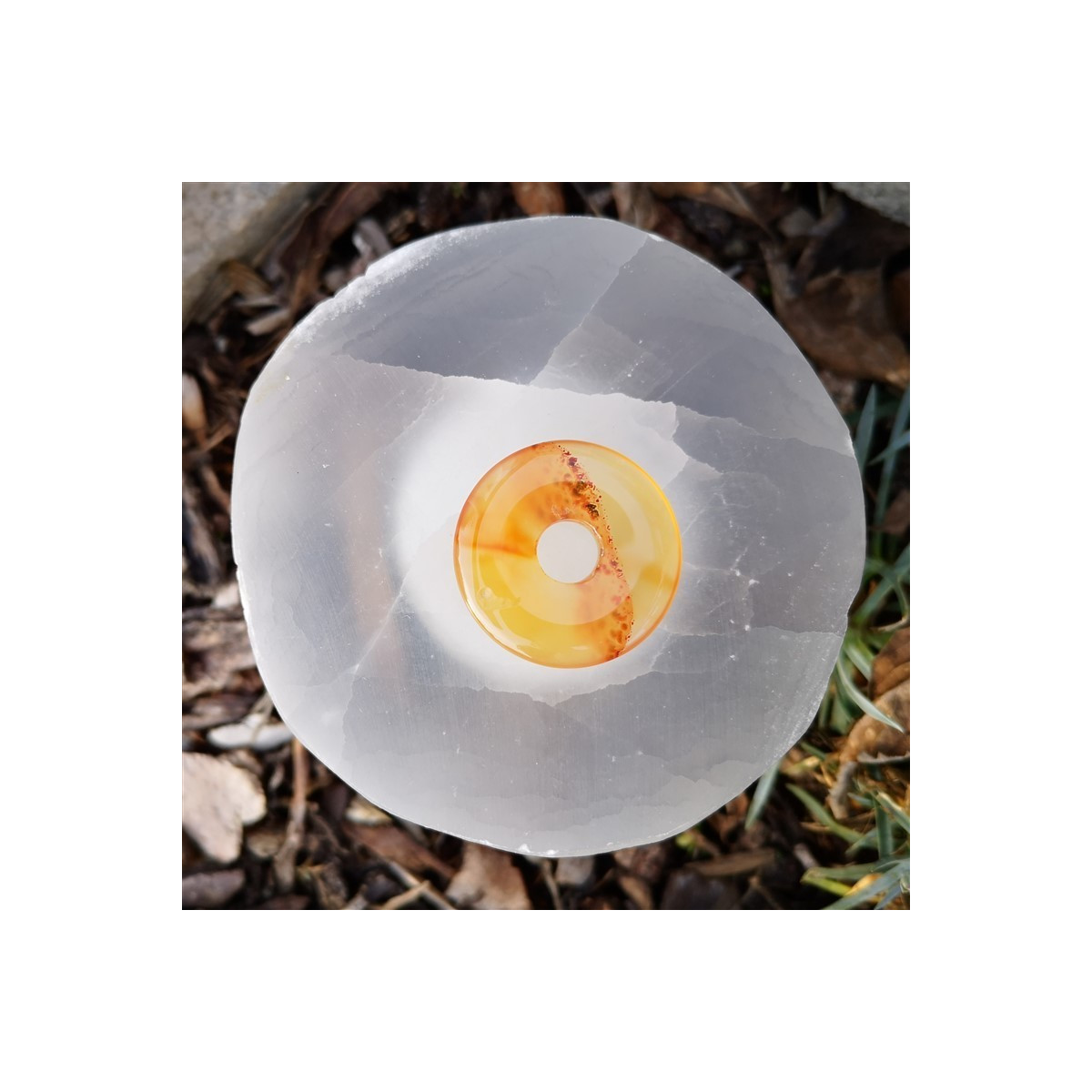 pendentif vitalité en cornaline