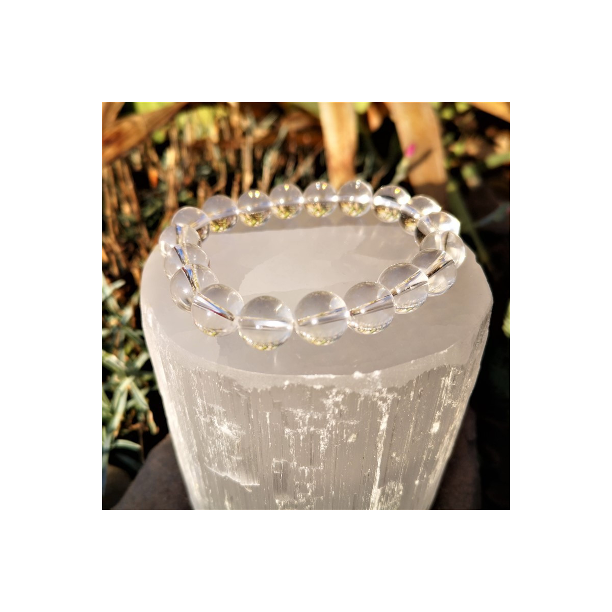 bracelet femme cristal de roche