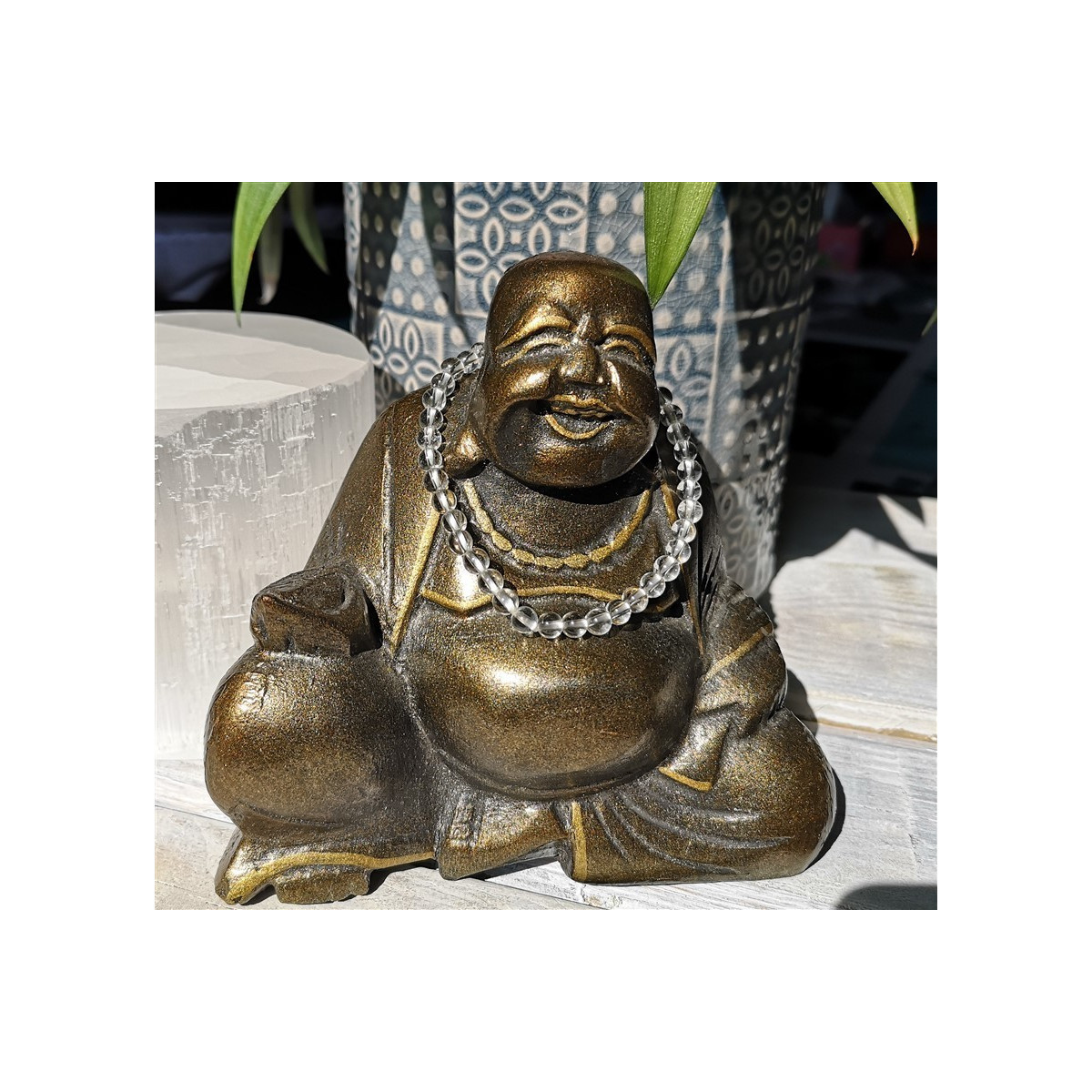 bracelet cristal de roche 4mm