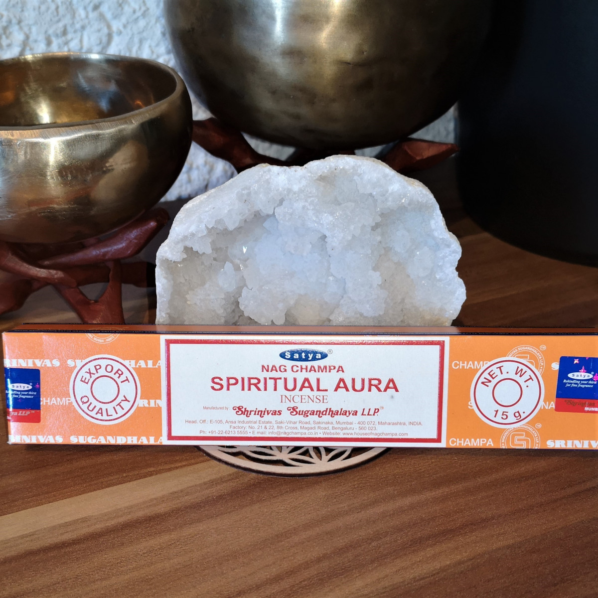 encens satya spiritual aura